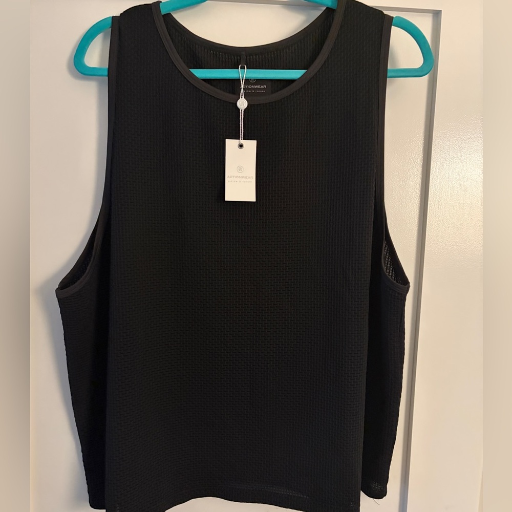 NWT Parke & Ronen Men’s Black Tank Top
